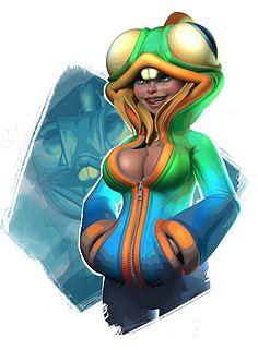 com murkygirl, leslie van den broeck : murkygirl . artstation.