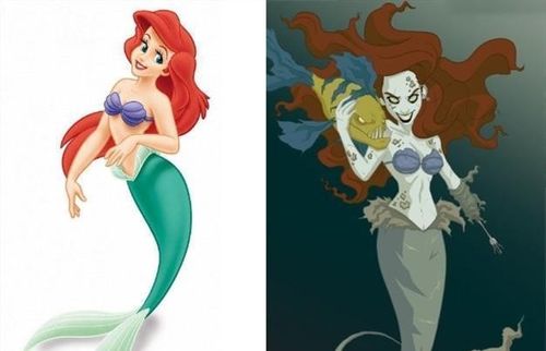 当迪士尼公主黑化后,"白雪公主"霸气,"灰姑娘"惊悚!