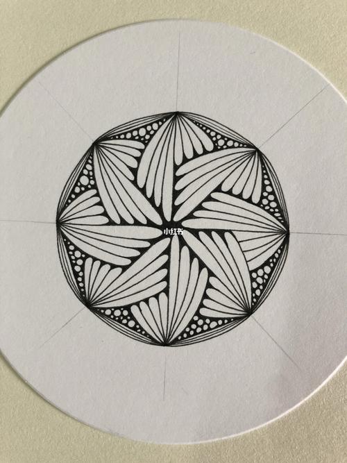 禅绕画基础练习(附步骤图)