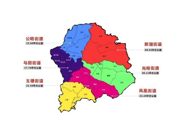 深圳市保安公明地图