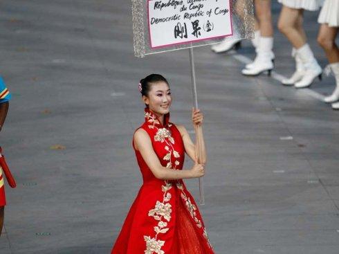 北京奥运会国家出场顺序及引导员6180