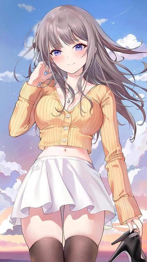 二次元超性感漂亮的美少女动漫美图