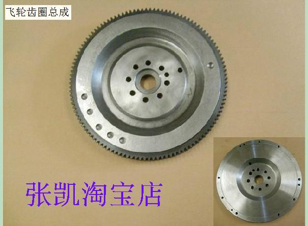 飞轮总成长城哈佛h5柴油发动绿静4d20发动机五金工具箱