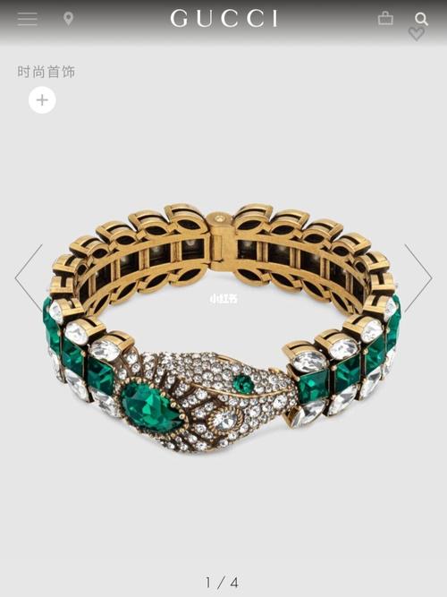 gucci灵蛇水晶手镯_手镯_古驰怎么样_gucci_时尚_配饰