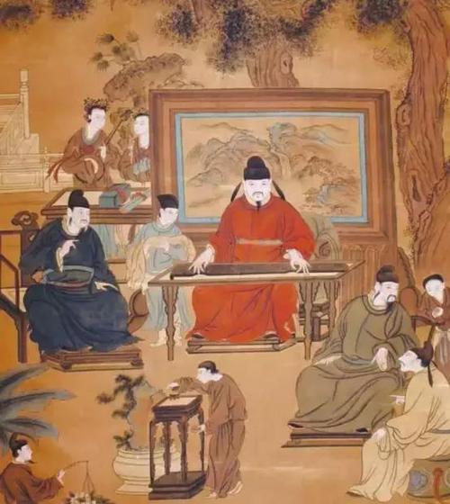 从中国绘画中,看中国家具史上的"四大才子"!