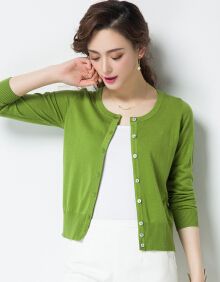 薄纱外套针织衫女开衫短款2018夏季外搭长袖百搭披肩薄毛衣宽松外套