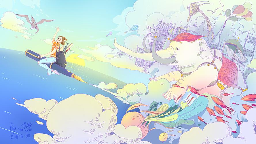 插画师是梦想家