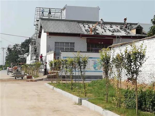 安阳市白璧镇西裴小镇雏形初见