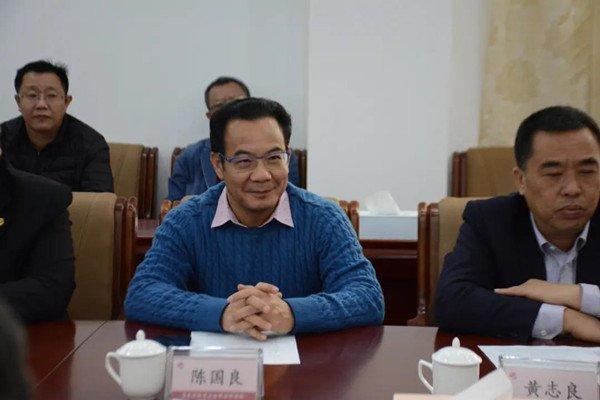 东莞市工商联陈国良一行到商会交流座谈