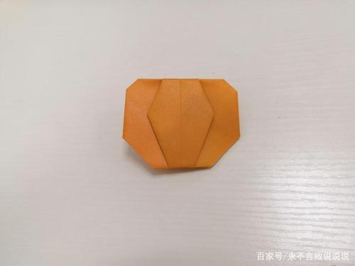 南瓜折纸教程,简单易学,适合幼儿宝宝锻炼动手能力