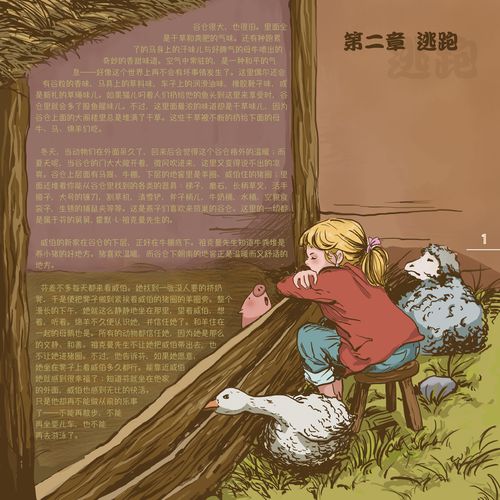 夏洛的网-绘本|插画|插画习作|花猫侦探 - 原创作品