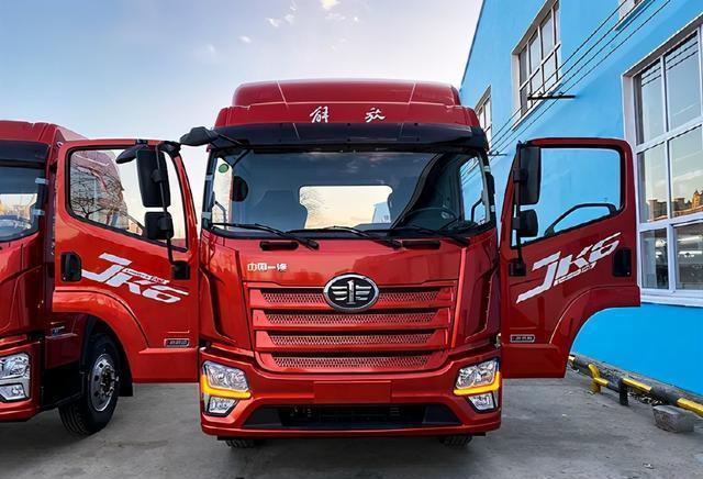 一汽解放jk6大单桥载货车 自重5.3吨带70m大货厢 跑运输合适吗