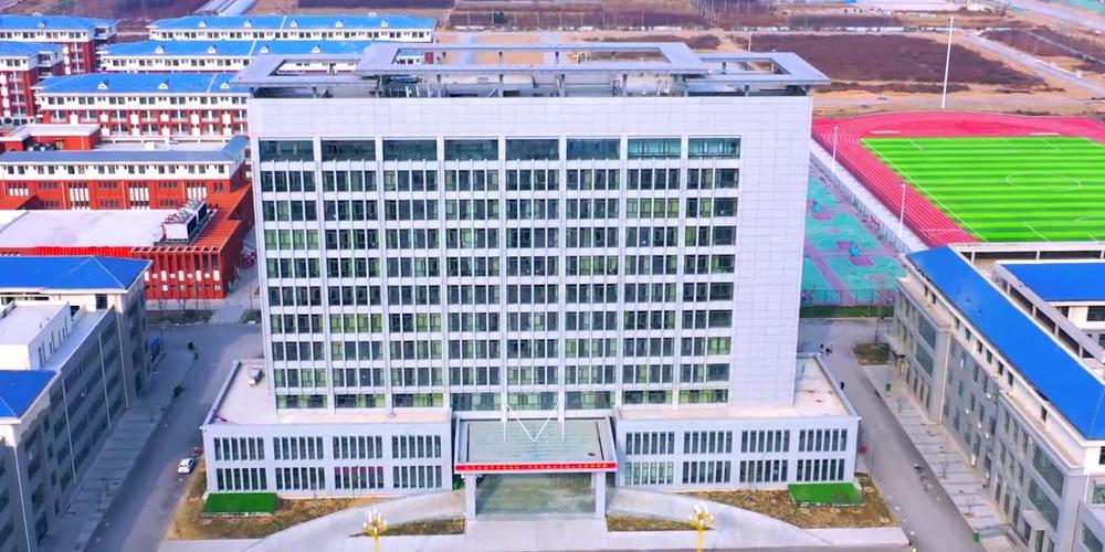 菏泽职教园航拍