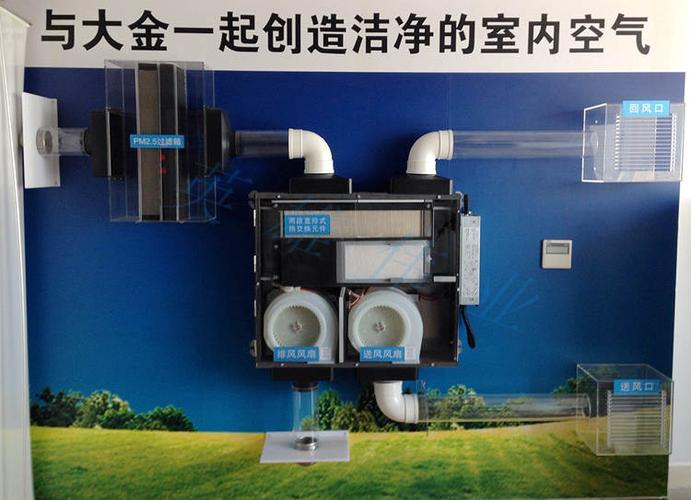 大金中央新风系统家用静音全热交换器双向流新风机pm2.5净化