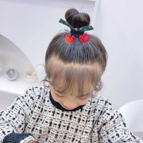 韩国ins发绳儿童发圈简约女童宝宝扎头发高弹力皮筋网红可爱头饰