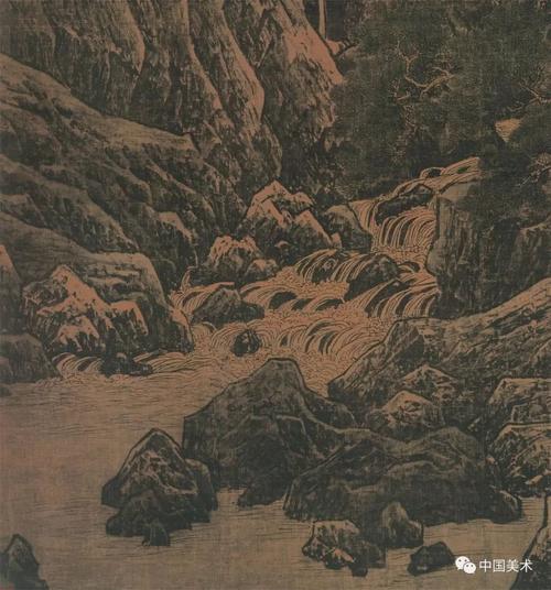 范宽,山水画,北宋,台北故宫博物院,溪山行旅图,万壑松风图