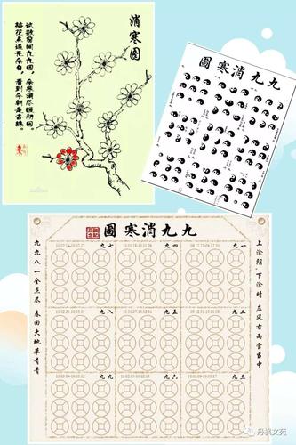 曾记否,那个冬,我们一起玩九九消寒图