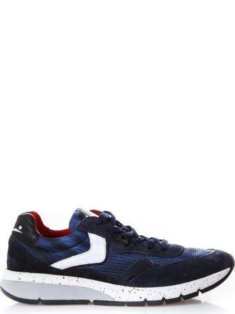 voile blanche whitee & blue amlafi jute & leather sneakers
