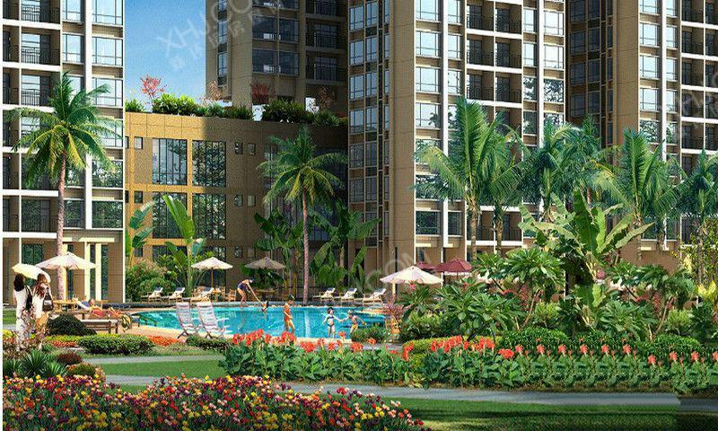 庆豪·万景峯图片_样板间图_装修效果图_实景图-海口