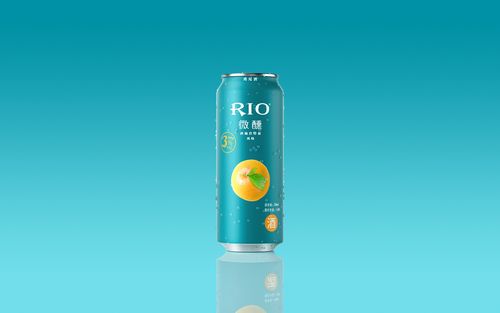 锐澳(rio)微醺鸡尾酒 渲染