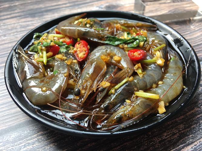 即食潮汕生腌海鲜传统特产腌活虾小海虾对虾虾类制品