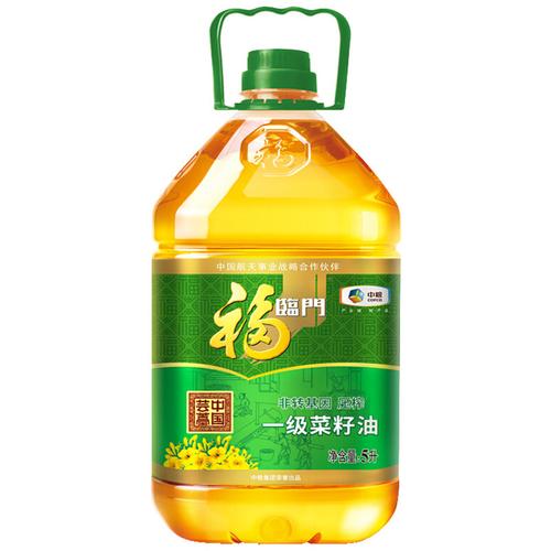 食用油福临门非转基因压榨一级菜籽油5l返回商品页