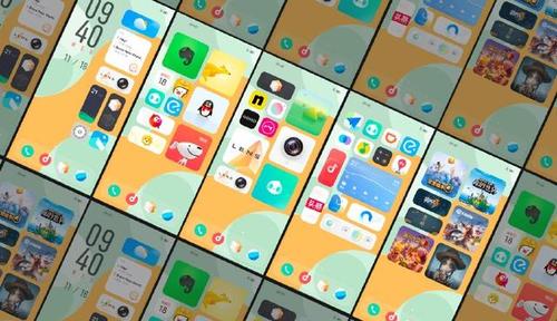 vivo originos发布:行为壁纸,行为图标,天空视窗,时光