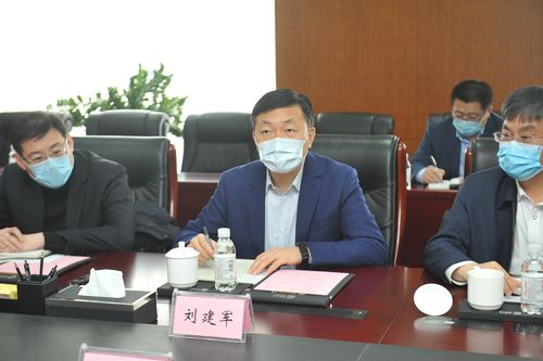 青岛市委常委胶州市委书记刘建军一行到集团访问