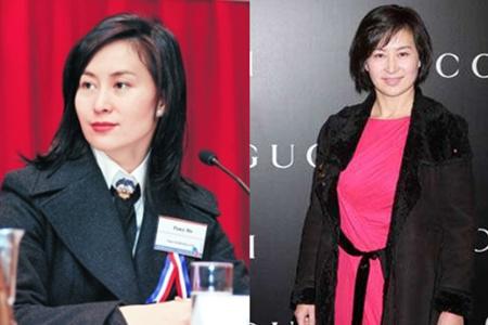 何超琼长相十分精致,如今虽已经有五十多岁了,但仍存有年轻时候的卓然