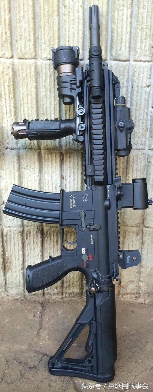 枪火26,德国hk公司hk416突击步枪,很多特种兵自费购买