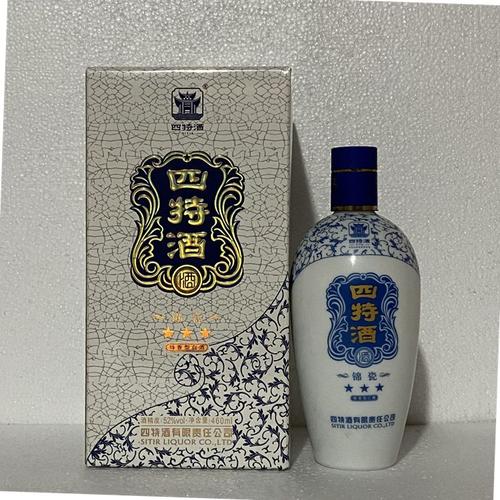 【四特酒】四特酒锦瓷三星52度460ml*6瓶特香型白酒特价包邮