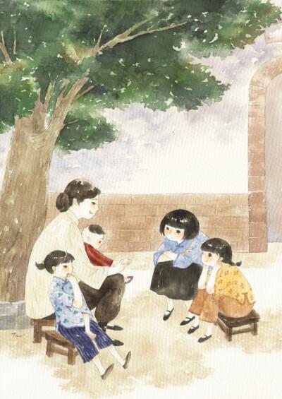 城南旧事# #民国风# 作者:桃染