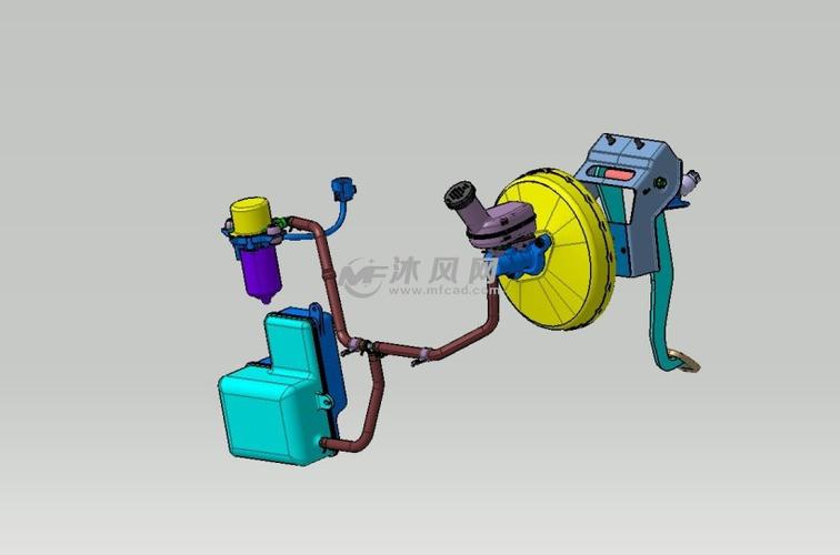 推荐原创电动汽车制动真空助力系统