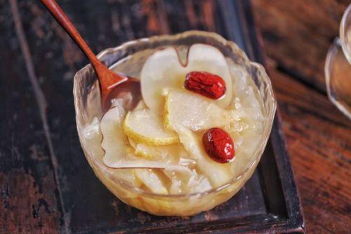 清肠养颜苹果海底椰汤