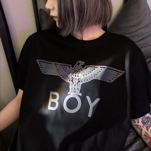 boy london伦敦男孩老鹰大翅膀反光炫_boy london怎么