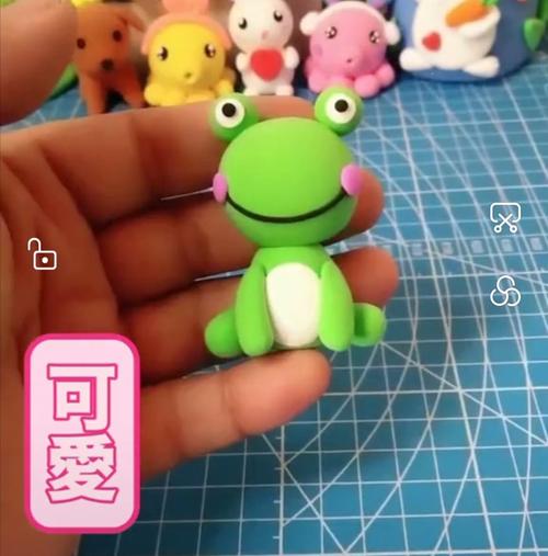 今天彩泥主题是可爱的小青蛙.
