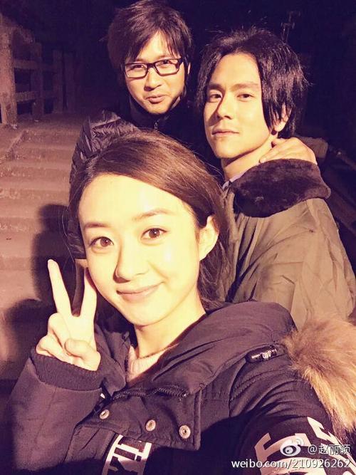 韩寒,彭于晏,赵丽颖