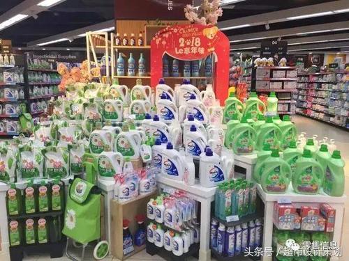 人人乐超市春节陈列赏析!