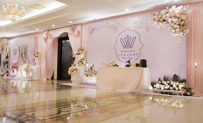 "香槟粉主题婚礼"作品赏析