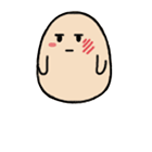 打脸- 蠢萌汪蛋qq表情包_微信表情包表情