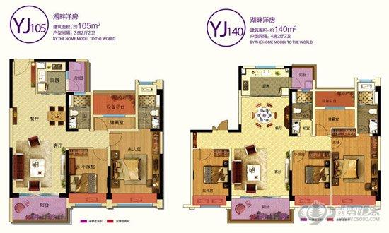碧桂园120户型图