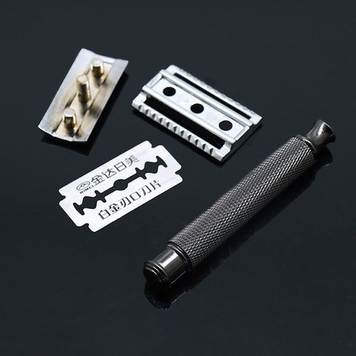 金达日美老式男士手动剃须刀老式双面刮胡刀剃须刀男手动双面手刮