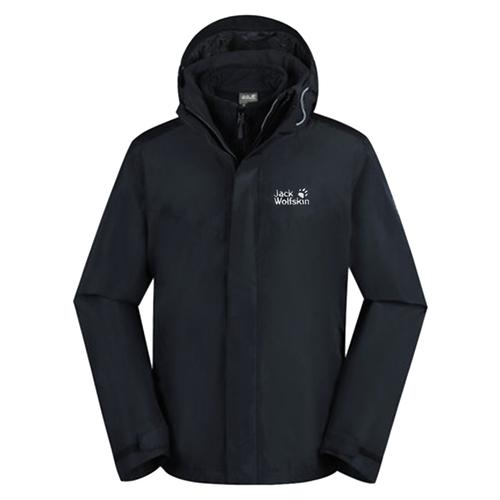 jackwolfskin狼爪男款防水透气三合一套绒冲锋衣夹克1110711视频