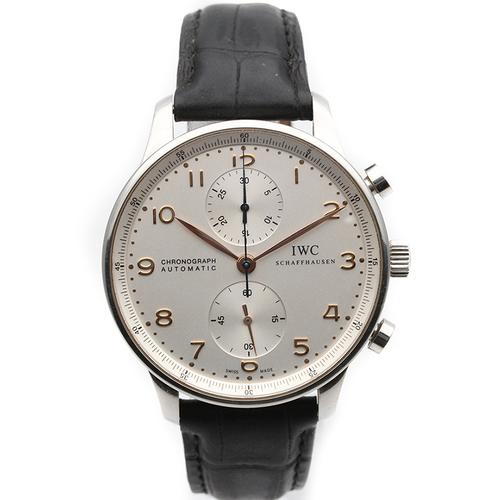 【95新】iwc万国表葡萄牙系列iw371446腕表(葡计蓝针)男士腕表