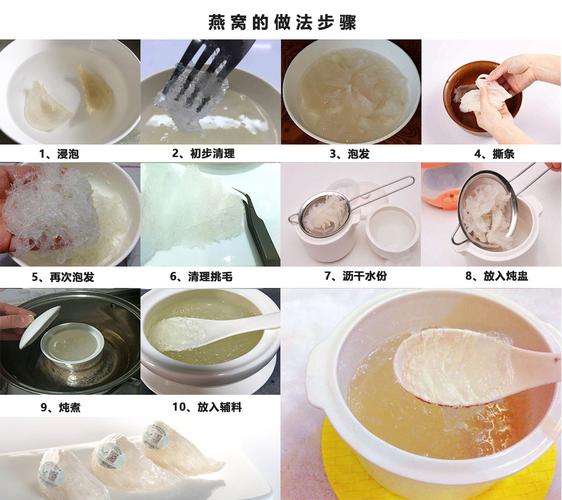 燕窝的做法步骤:从浸泡开始的超详步骤