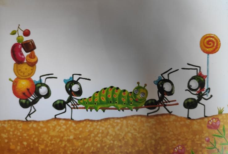 【微笑故事会】——pisa立体阅读分享《勤劳的小蚂蚁》