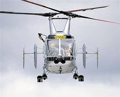 美国hh-43直升机:交叉式双旋翼更显复古(图)