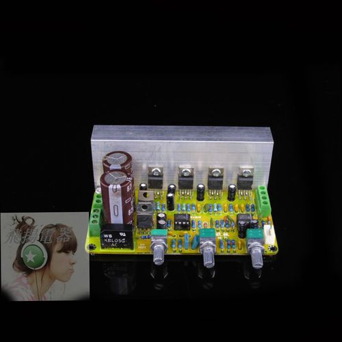 1三声道音箱功放板 btl超重低音