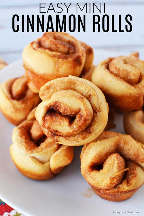 mini cinnamon rolls
