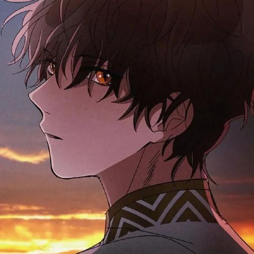 动漫头像:男生帅气高冷头像,她不向我走来,我便向她走